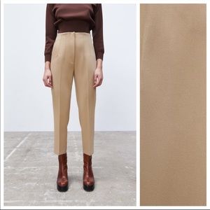 NWT. ZARA High Waisted Pants. Size S.